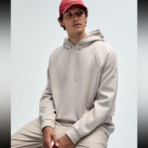 lululemon smooth spacer hoodie Mojave tan XL